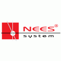 nees system logo vector logo