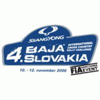 baja slovakia 2006 logo vector logo