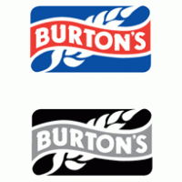 Burtons logo vector logo