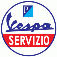 Vespa Servizio logo vector logo