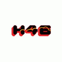 Bar Club H46 logo vector logo