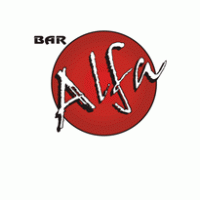 Bar Alfa logo vector logo