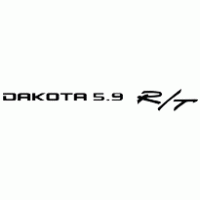 Dakota 5.9 R/T logo vector logo