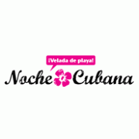 Noche Cubana logo vector logo