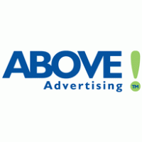 ABOVE Advertising logo vector logo