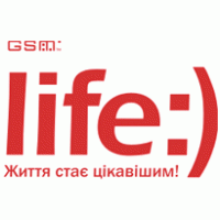 Life:) GSM logo vector logo