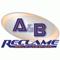 A&B reclame logo vector logo