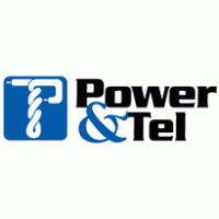 power and tel logo vector logo