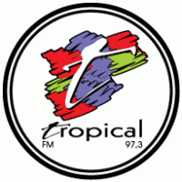 tropical fm logo vector logo
