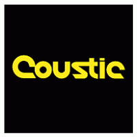 Coustic logo vector logo