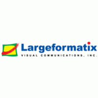 Largeformatix logo vector logo