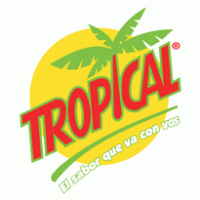 Tropical logo vector logo