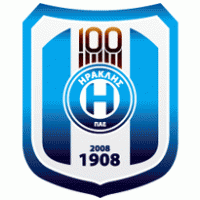 iraklis 100 years logo vector logo
