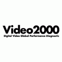 Video2000 logo vector logo