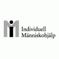 Individuell Manniskohjalp logo vector logo