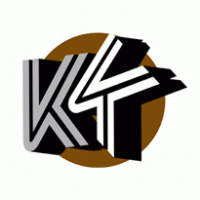 K 4 logo vector logo