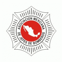 asociacion mexicana de jefes de bomberos logo vector logo