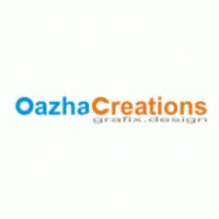 Oazha Creations (Logo Type) logo vector logo