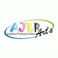 AJBR Art’s "Gráfica Rápida & Personalize sua Festa" logo vector logo