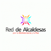 Red de Alcaldesas por la democracia y la paz logo vector logo