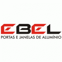 EBEL PORTAS E JANELAS DE ALUMÍNIO logo vector logo