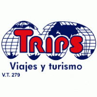 Trips Viajes y Turismo logo vector logo