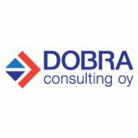 DOBRA consulting oy logo vector logo