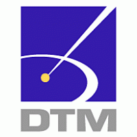 DTM logo vector logo