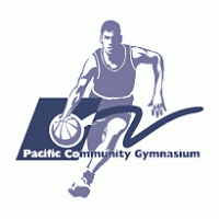 Pacific Community Gymnasium logo vector logo