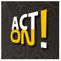 ACT ON! logo vector logo