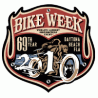 Bike Week 2010 logo vector logo