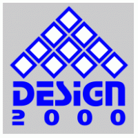 Design 2000 logo vector logo