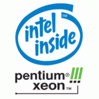 Intel Pentium III Xeon logo vector logo