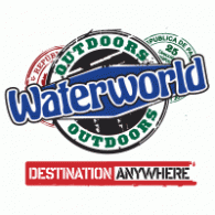 Waterworld Outdoors logo vector logo