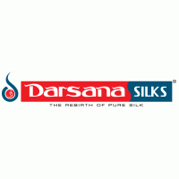 Darsana Silks logo vector logo