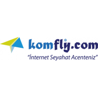 Komfly logo vector logo