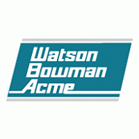 Watson Bowman Acme logo vector logo