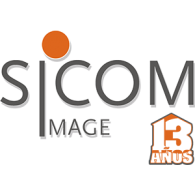 Sicom 13 Años logo vector logo