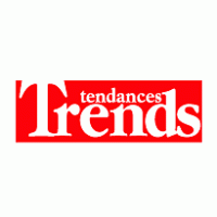 Trends Tendances logo vector logo
