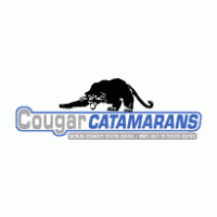 Cougar Catamarans logo vector logo
