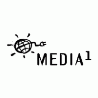 Media 1 logo vector logo