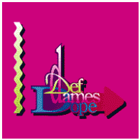 Def Dames Dope logo vector logo