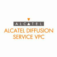 Alcatel Diffusion Service VPC logo vector logo