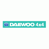 Deawoo 4X4 logo vector logo