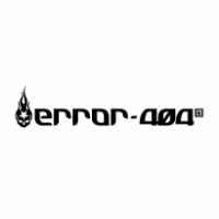 Error-404 logo vector logo