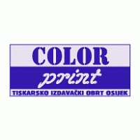 COLOR Print logo vector logo