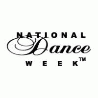 National Dance Week logo vector logo