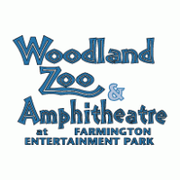Woodland Zoo & Amphitheatre logo vector logo