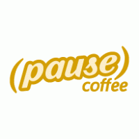 Pause Coffee logo vector logo
