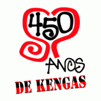 450 Anos de Kengas logo vector logo